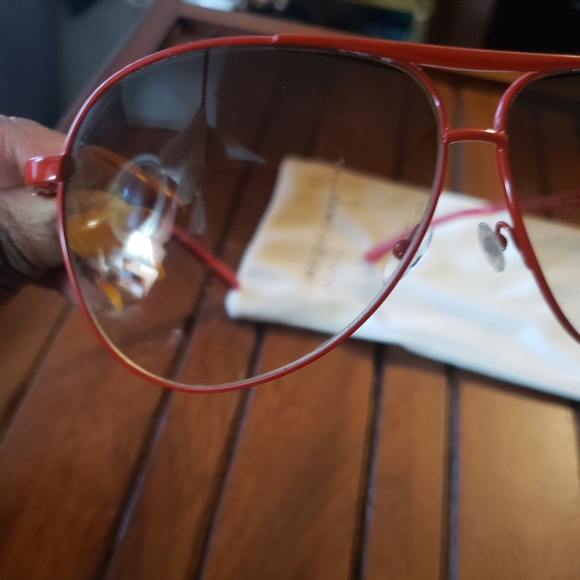 Authentic Red Marc Jacobs Sunglasses - Picture 5 of 6